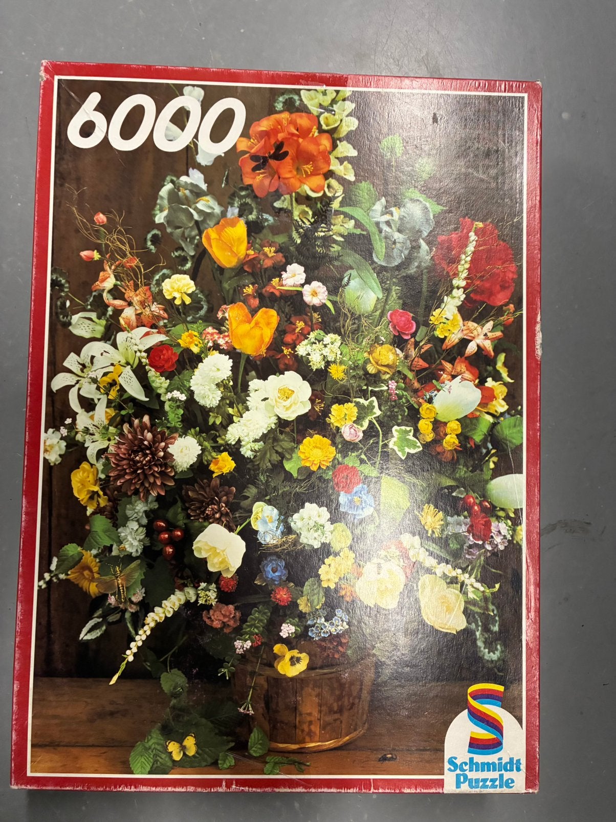 Grote puzzel 6000 stukjes, Ophalen of Verzenden, Meer dan 1500 stukjes, Gebruikt