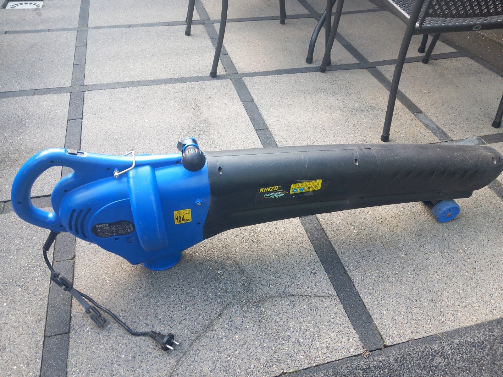bladblazer electrische, Tuin en Terras, Ophalen, Gebruikt, Elektrisch, Kinzo