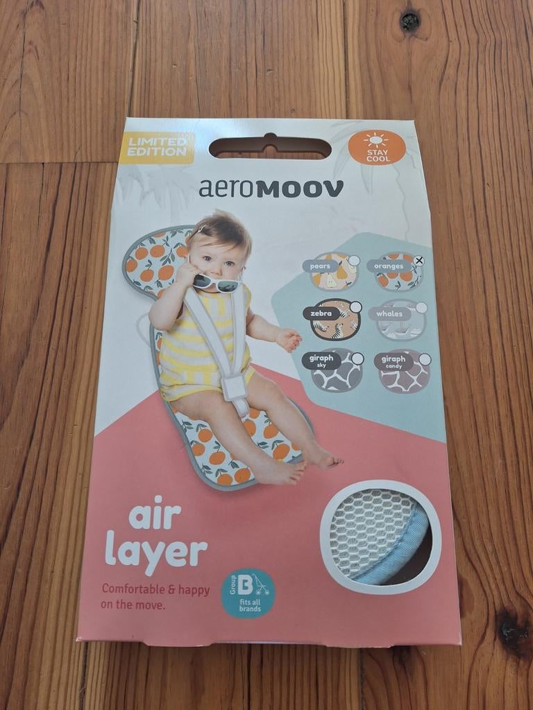 Aeromoov Air Layer - Zo goed als nieuw, Ophalen of Verzenden, Zo goed als nieuw, Overige merken, Afneembare rugleuning