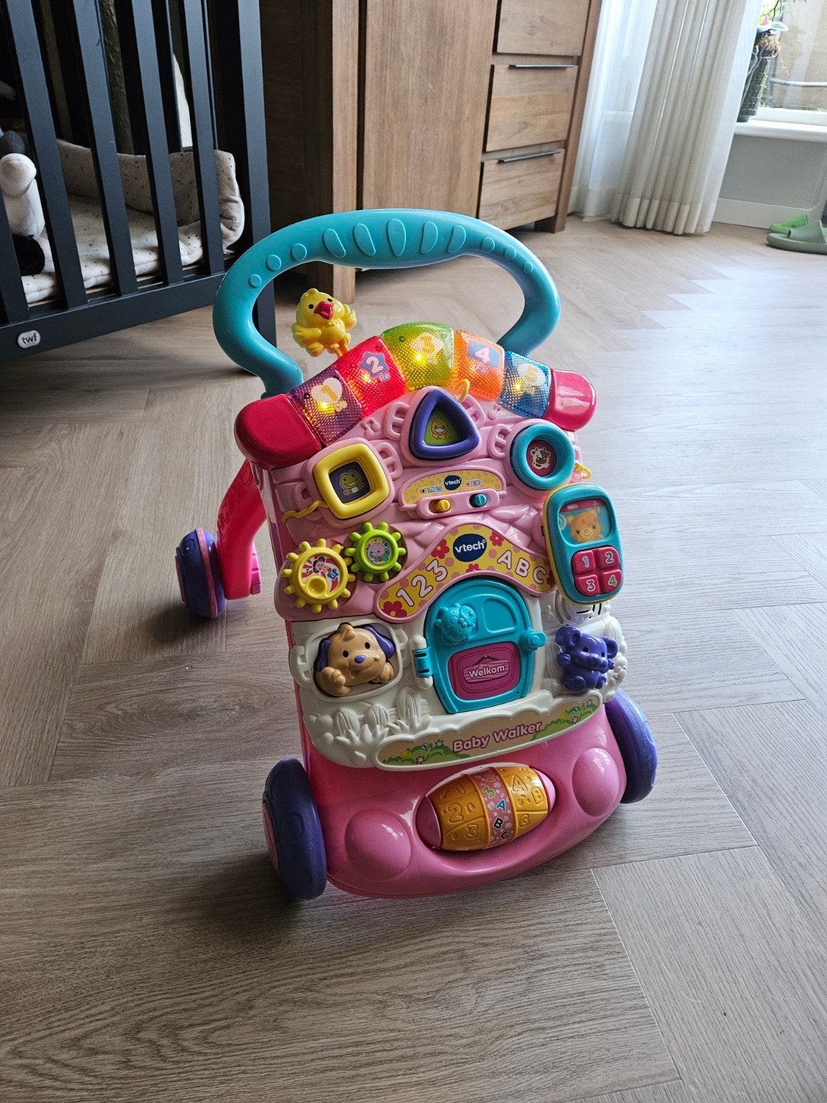 VTech Baby Walker Loopwagen - Alles werkt!, Kinderen en Baby's, Speelgoed | Vtech, Ophalen