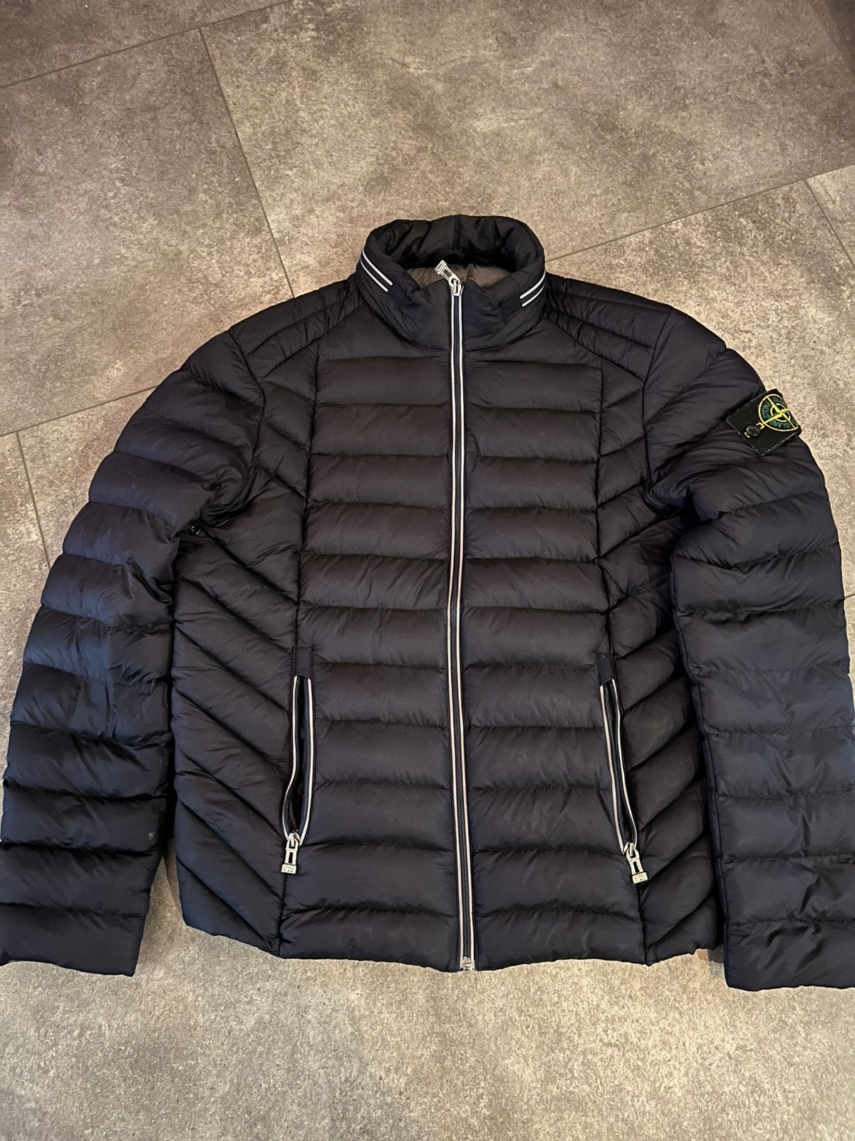 Stone island jas blauw maat xl, Ophalen of Verzenden, Zo goed als nieuw, Maat 56/58 (XL), Blauw