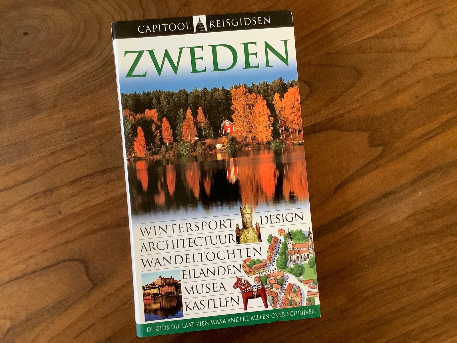 Zweden 352pg Capitool reisgids, Ophalen of Verzenden, Europa, Reisgids of -boek, Capitool