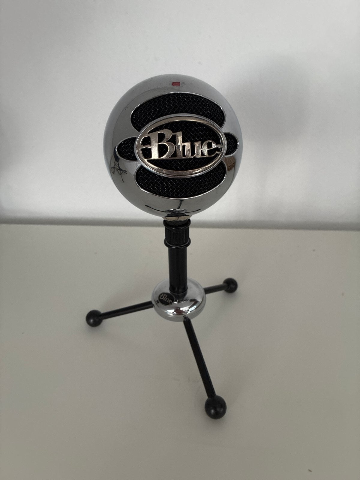 Blue Snowball iCE USB Microfoon - Zilver, Ophalen of Verzenden, Zo goed als nieuw, Studiomicrofoon