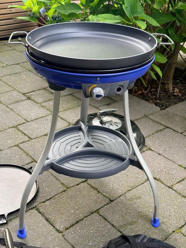 Cadac Carri Chef - skottelbraai, Tuin en Terras, Gasbarbecues, Ophalen, Zo goed als nieuw, Cadac carri chef