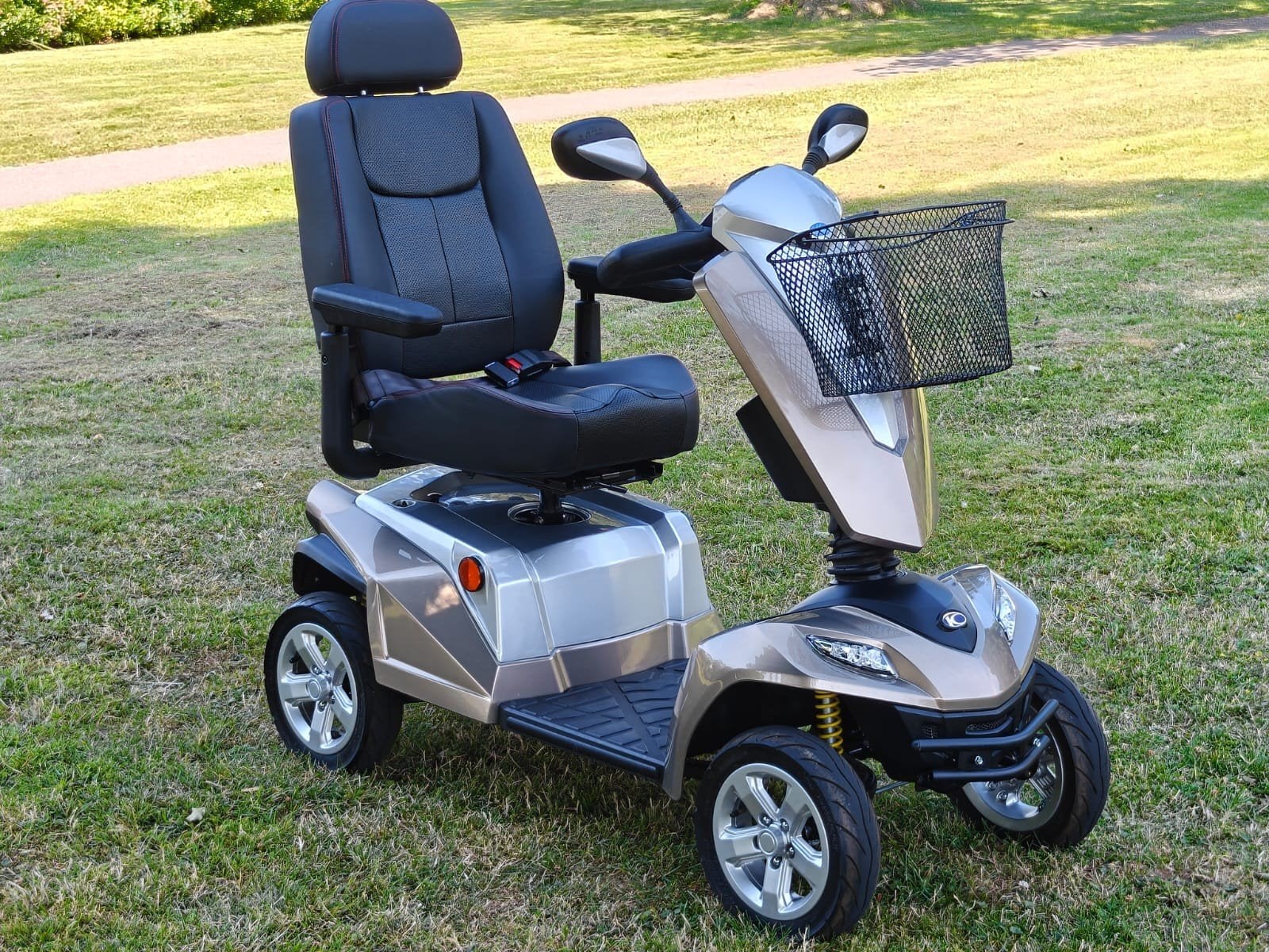 Kymco Maxer | sportief en robuust | nette staat! | GARANTIE, Diversen, Brommobielen en Scootmobielen, Polder Mobiliteit, Ophalen of Verzenden