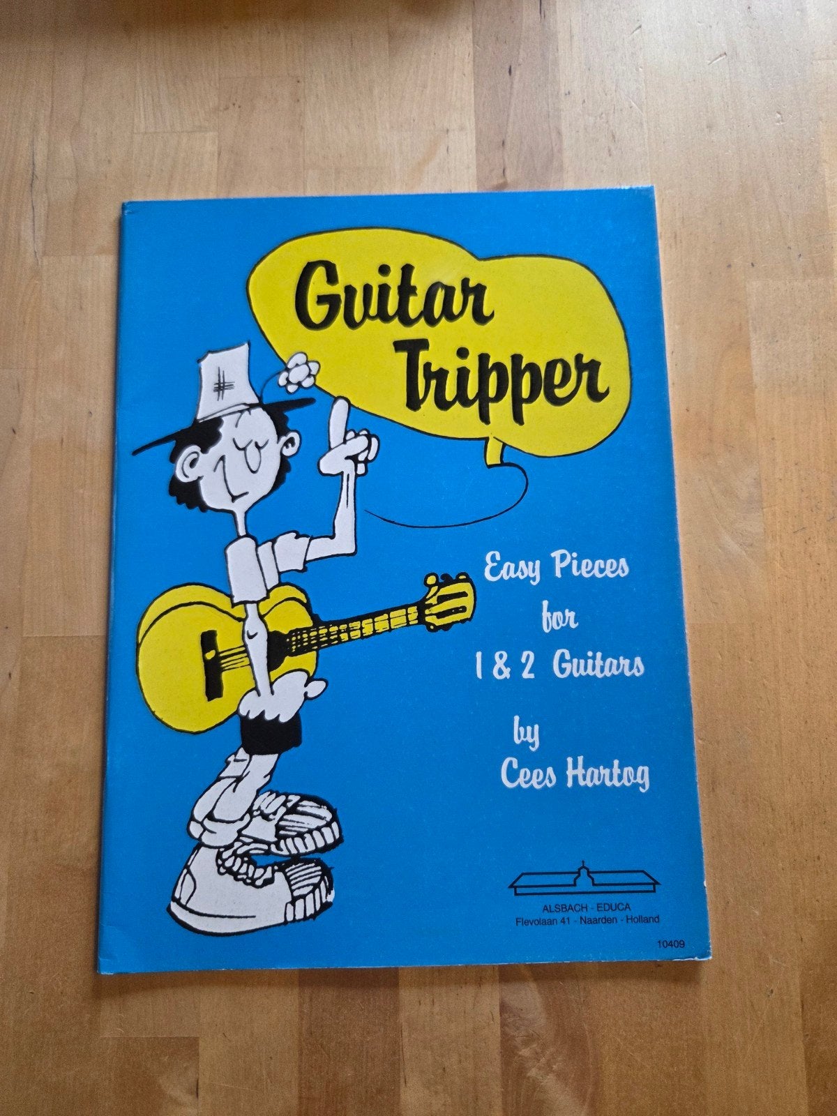 Gitaar Tripper - Easy Pieces for 1 & 2 Guitars - Cees Hartog, Gitaar, Verzenden, Overige genres, Les of Cursus