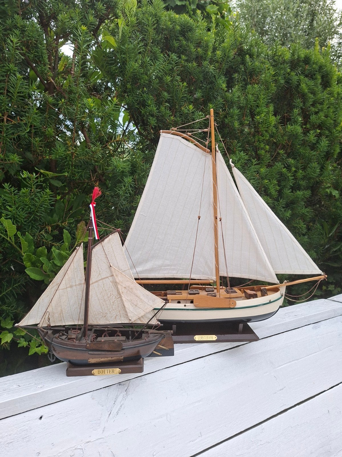 Botter en Lemsteraak bootjes zo leuk!, Ophalen, Zo goed als nieuw, 1:50 tot 1:200, Overige merken
