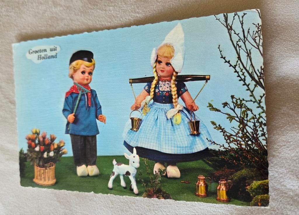 Boertje en boerinnetje met twee emmertjes, Verzamelen, Verzenden, Gelopen, Kinderen