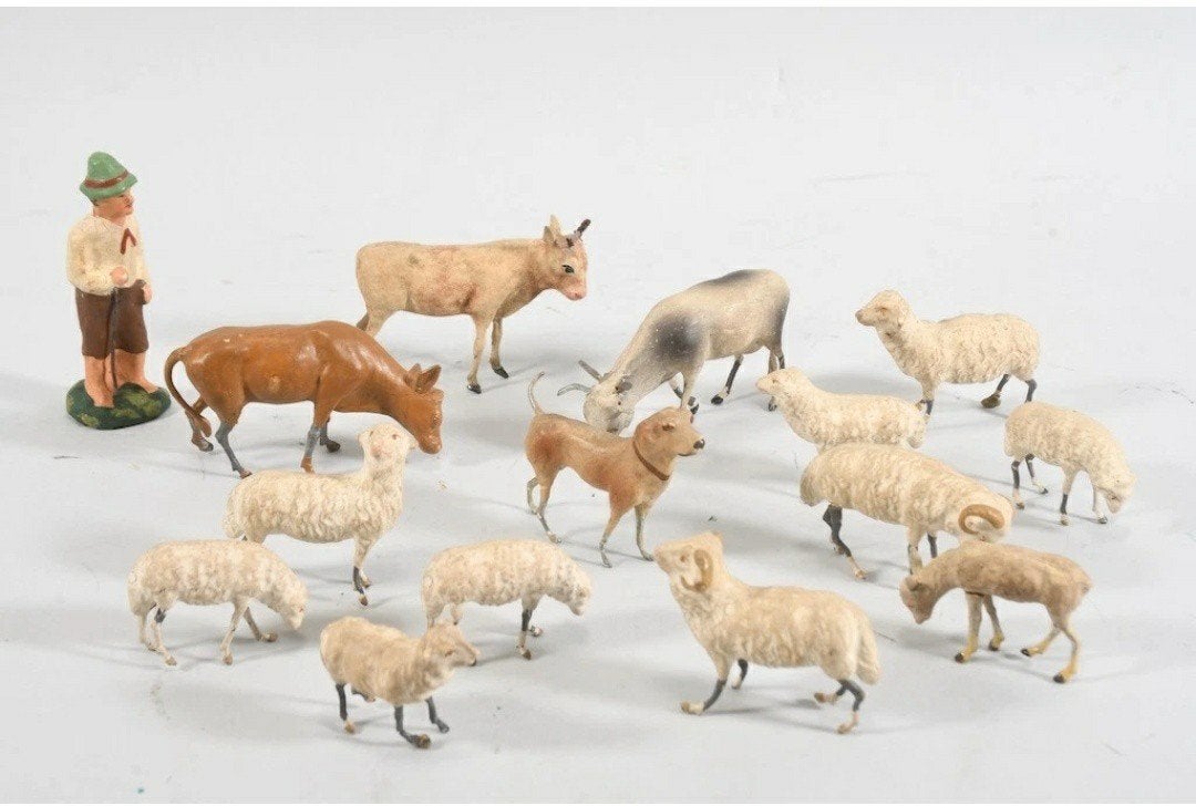 Antieke dierenset, Ophalen