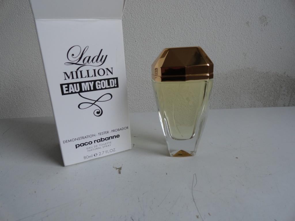 Paco Rabanne Lady Million Eau my Gold, zeldzaam 80 ml edt, Ophalen of Verzenden, Nieuw