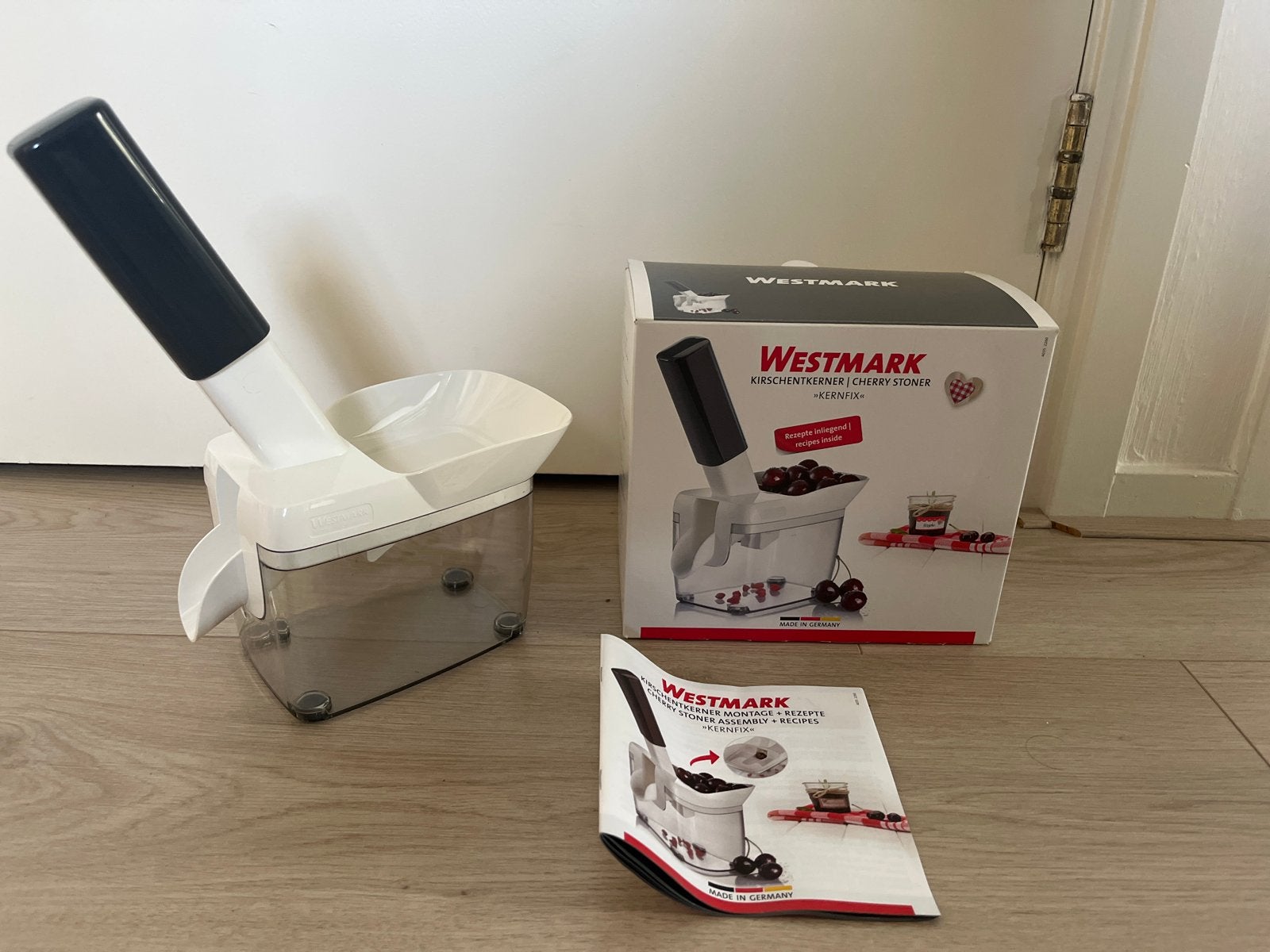Westmark Kersenontpitter zo goed als nieuw, Overige typen, Kunststof, Ophalen of Verzenden, Zo goed als nieuw