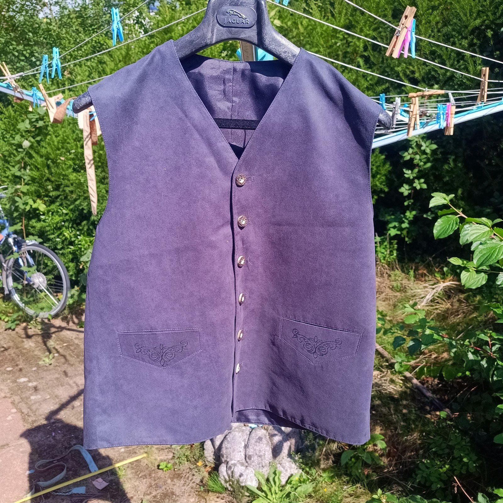 Tiroler 50 trachten gilet zgan okt, Kleding | Heren, Ophalen of Verzenden, Zo goed als nieuw, Maat 48/50 (M)