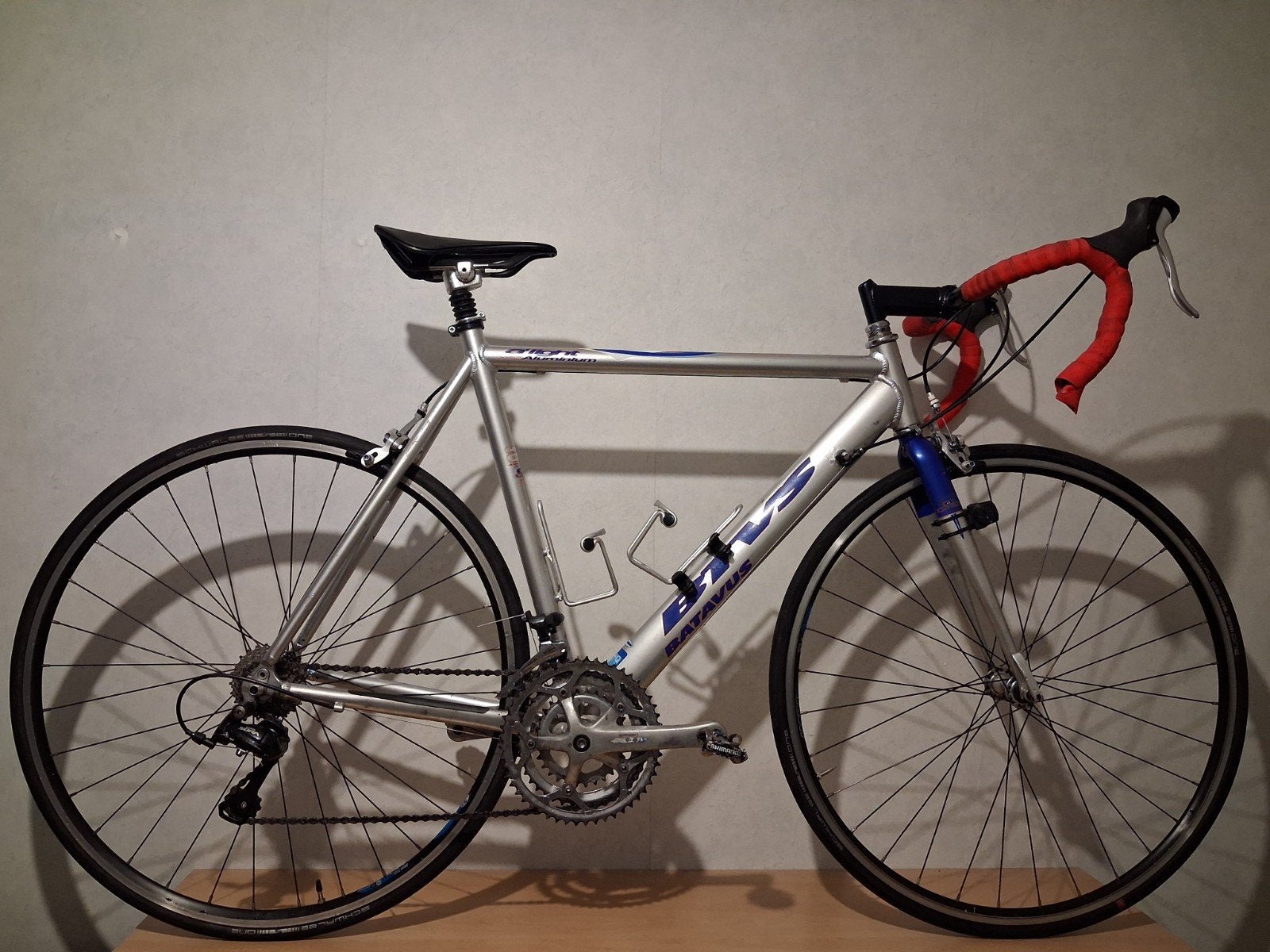 Batavus racefiets, Fietsen en Brommers, Fietsen | Racefietsen, Ophalen, 28 inch, Batavus, Aluminium