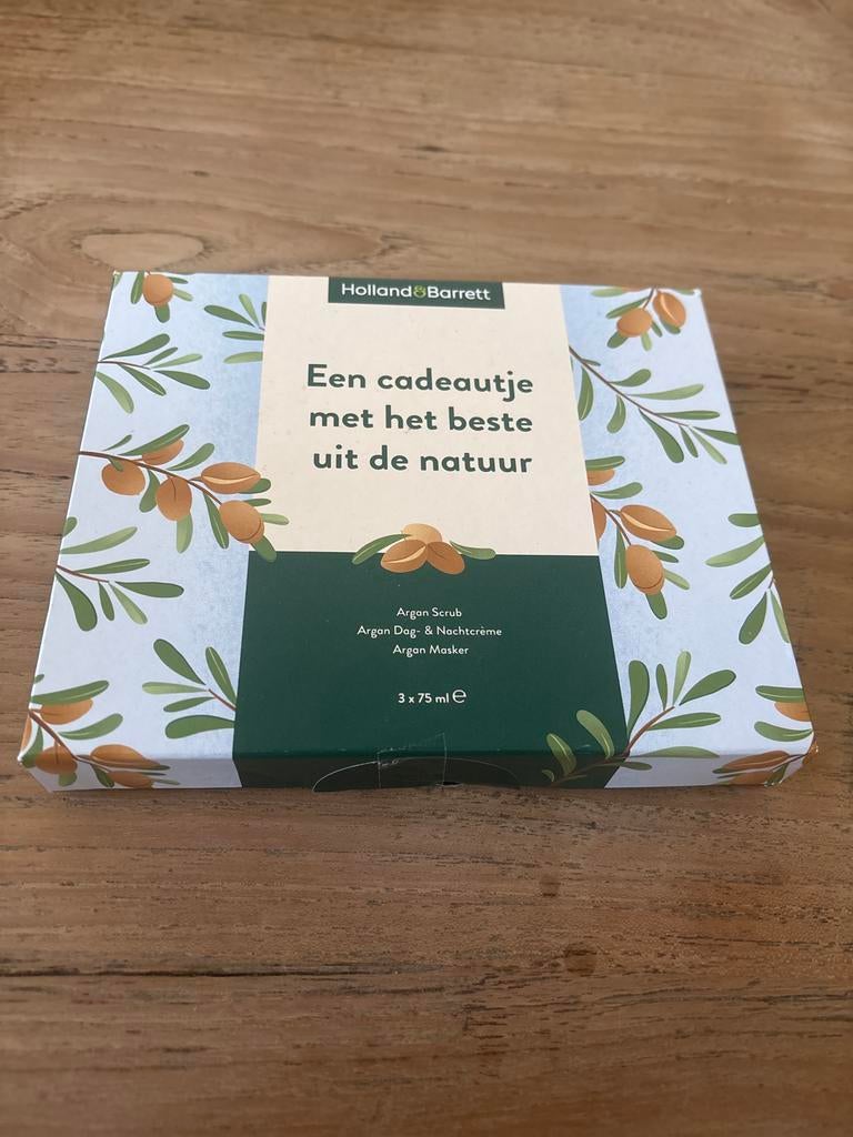 Holland & Barrett - Argan set, Ophalen of Verzenden, Nieuw, Gehele gezicht, Verzorging