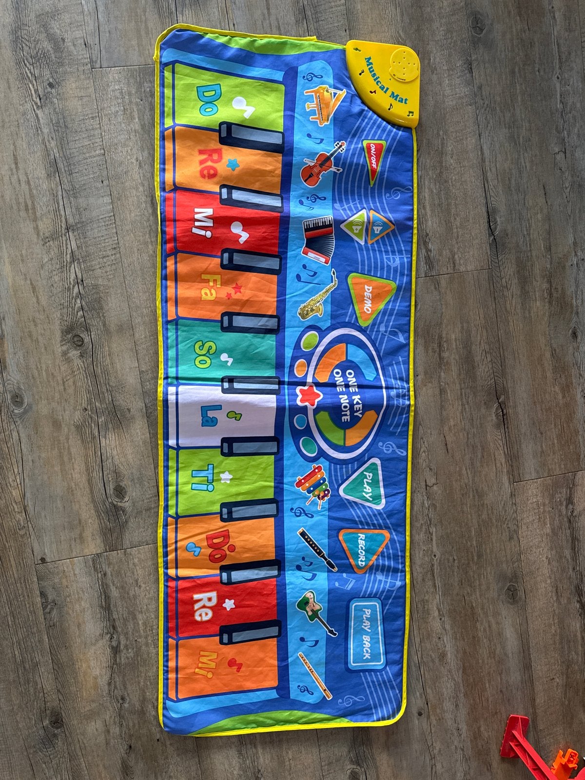 Muzikale Speelmat Piano Baby Peuter, Kinderen en Baby's, Speelgoed | Babyspeelgoed, Ophalen of Verzenden, Gebruikt, Speelkleed