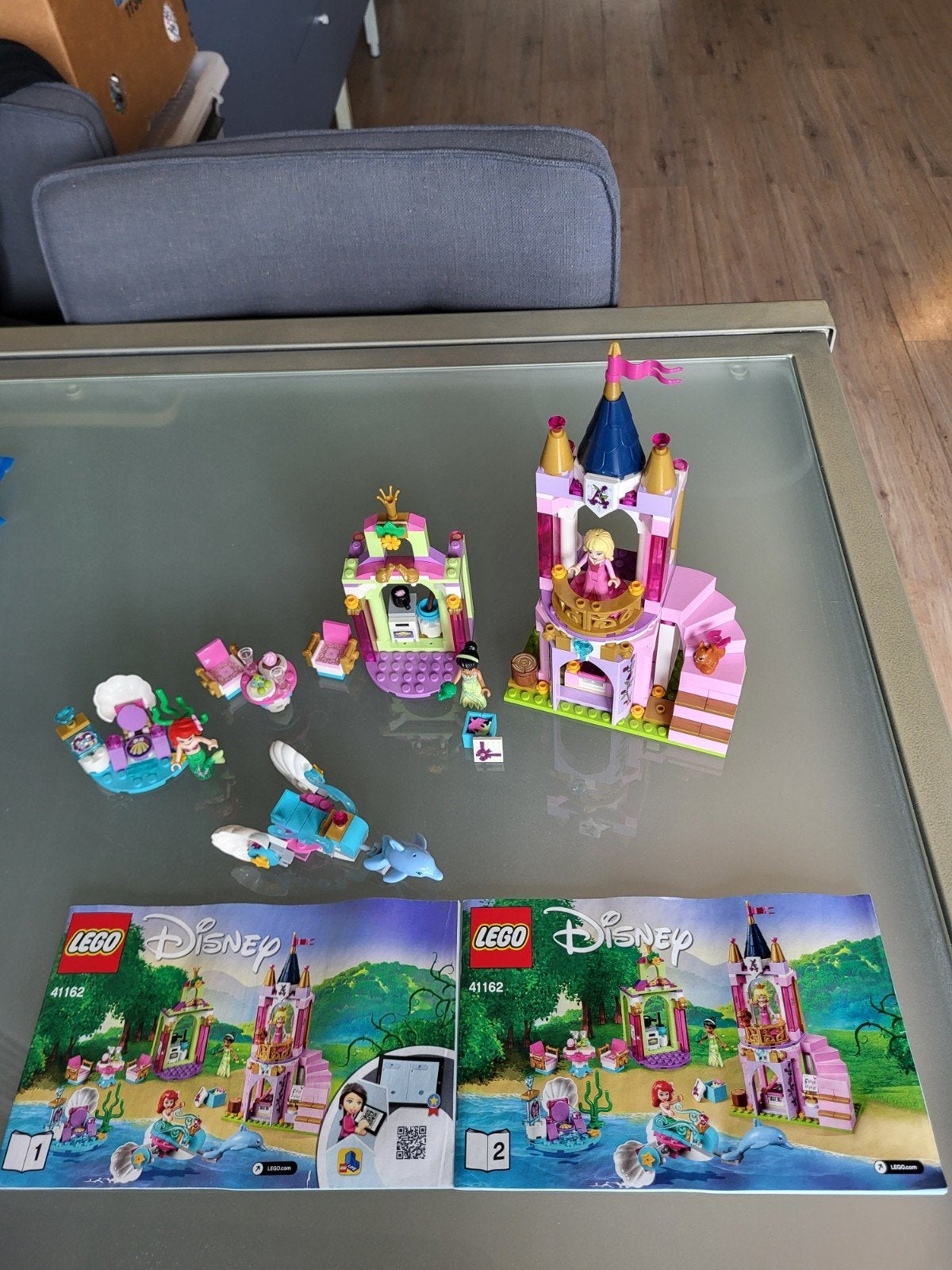 Lego Disney Princess 41162 - Avonturen in het Kasteel, Lego, Ophalen of Verzenden, Zo goed als nieuw, Compleet