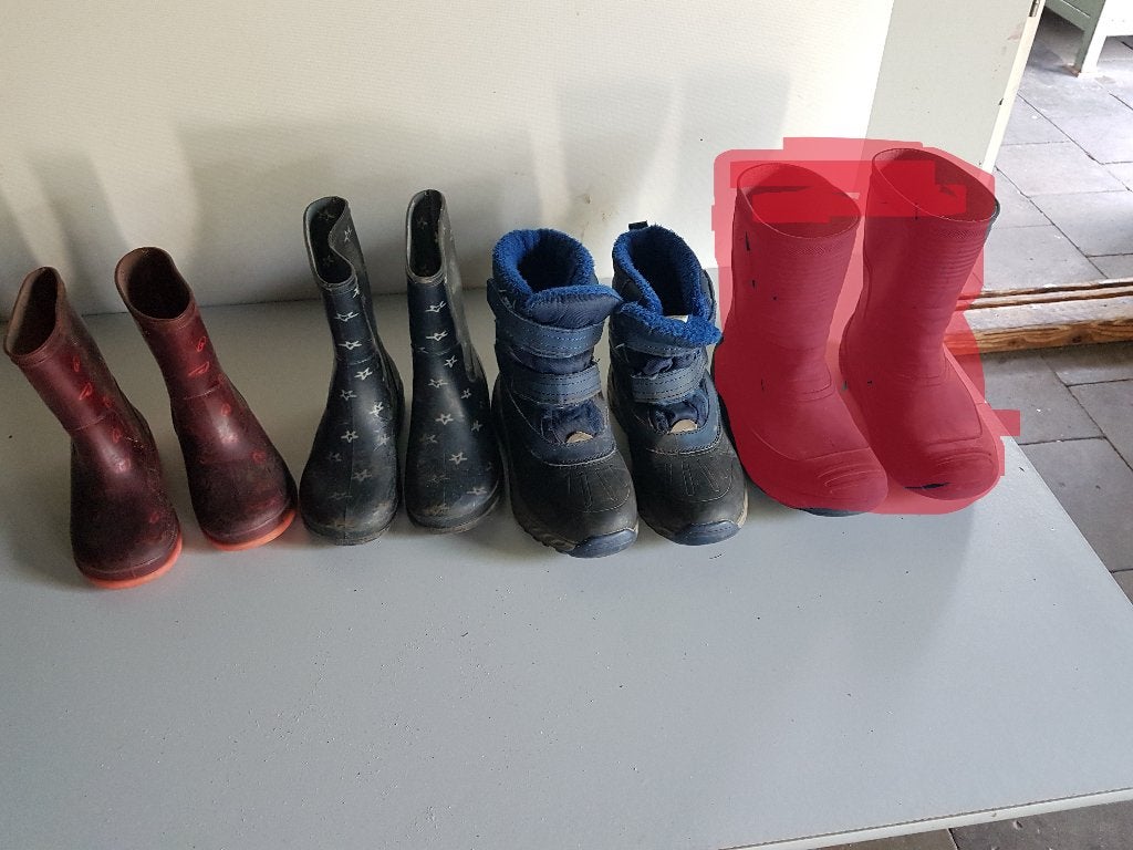 kinder laarzen, gedragen, 4 paar, Ophalen of Verzenden, Gebruikt, Jongen of Meisje, Laarzen
