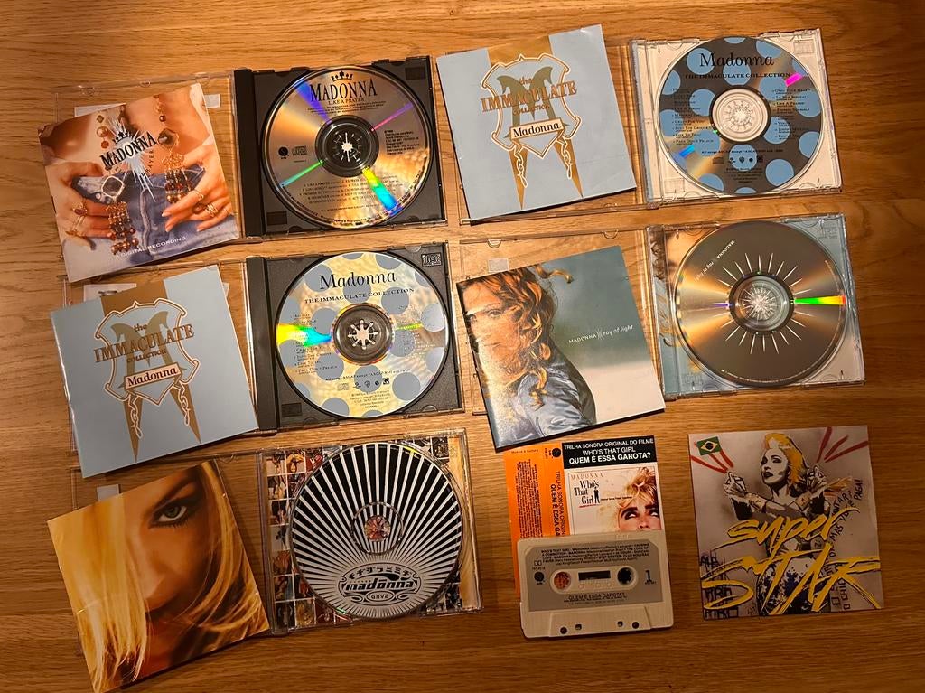 Madonna cds en cassette Brazilië, Ophalen of Verzenden, Zo goed als nieuw