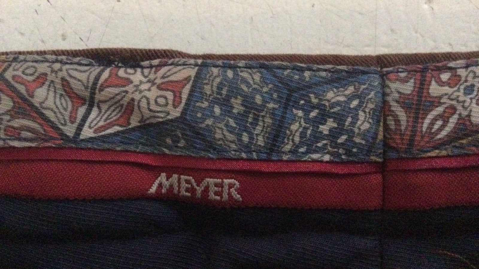 Meyer broek/chino maat 23, perfecte staat, Bruin, Maat 48/50 (M), Meyer, Ophalen of Verzenden