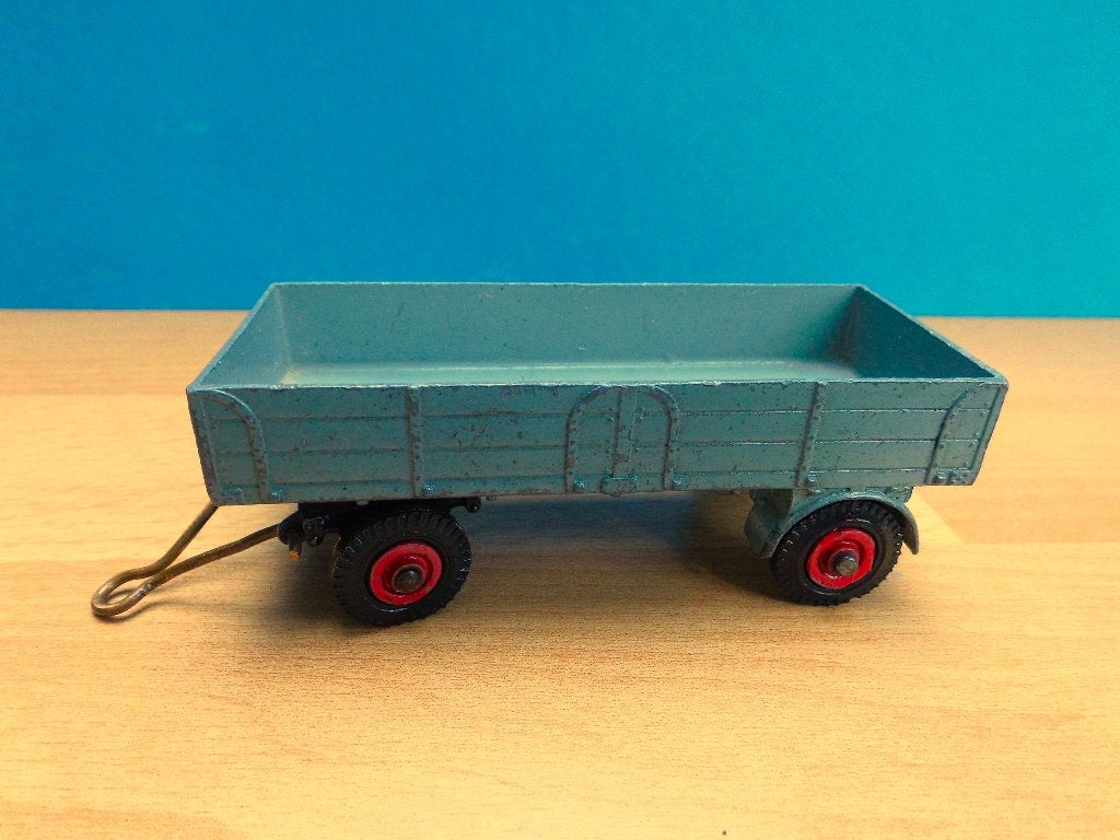 Dinky Toys # 551 grijze aanhangwagen, Ophalen of Verzenden, Gebruikt, Bus of Vrachtwagen, Dinky Toys