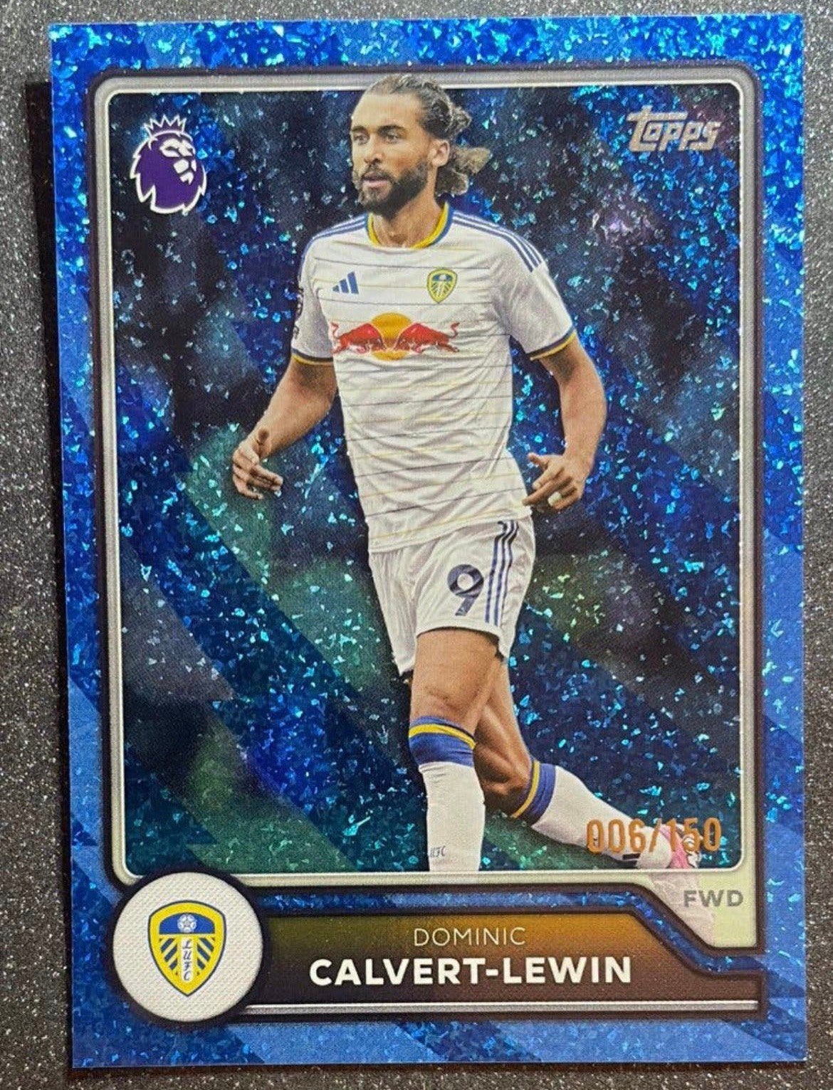 Topps Flagship Prem League 26/27  BLUE SPARKLE  /150  LEWIN, Verzenden, Zo goed als nieuw, Plaatje