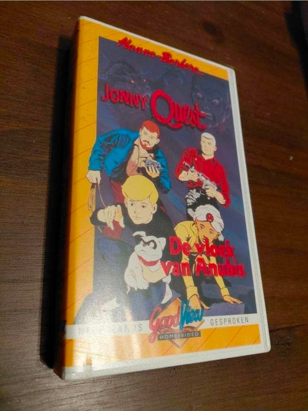 Hanna Barbera Jonny Quest videoband. Cartoon Network., Cd's en Dvd's, VHS | Kinderen en Jeugd, Gebruikt, Tekenfilm, Alle leeftijden