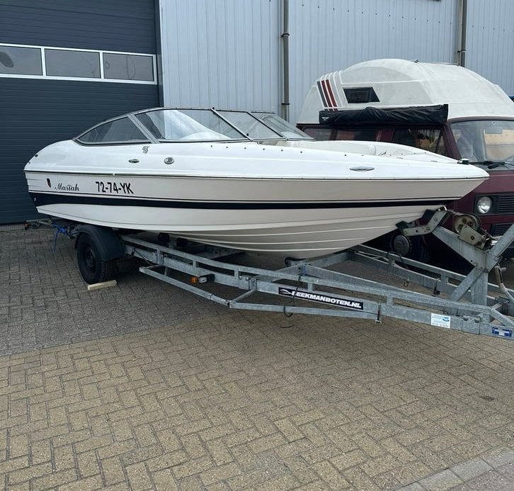 Mariah SX 19 2004 – Mercury 4.3 MPI V6 + geremde trailer, Watersport en Boten, Ophalen, Gebruikt, Binnenboordmotor, Beekman