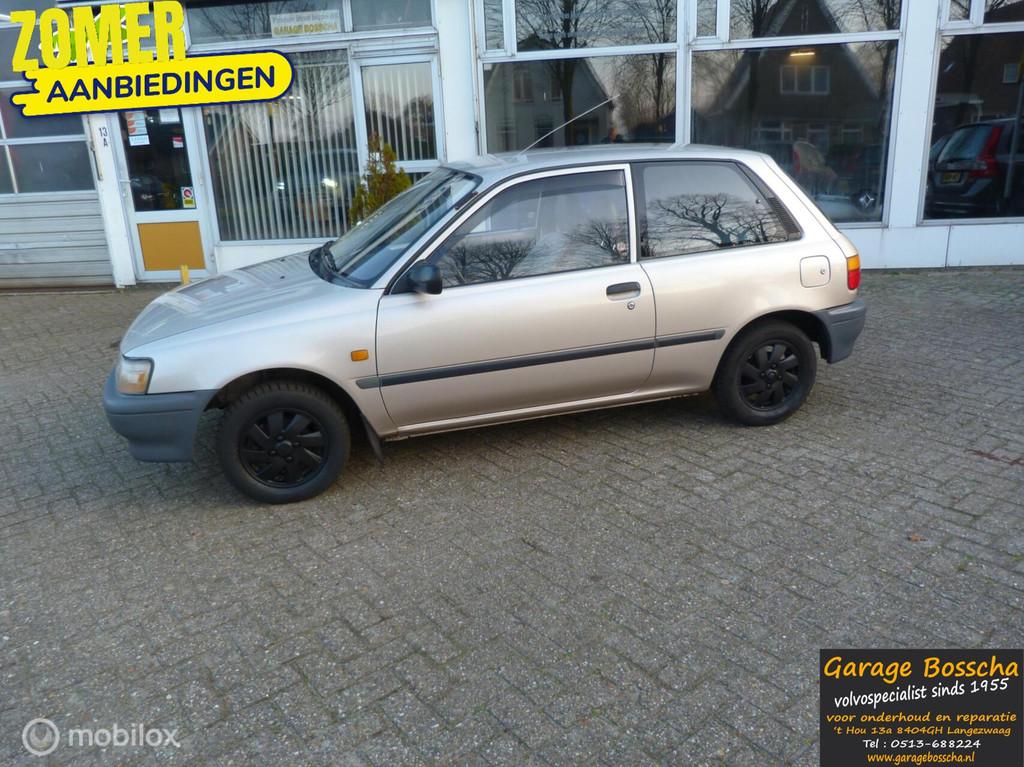 Toyota Starlet 1.3 XL, Auto's, Oldtimers, Bedrijf, Te koop, Toyota, Benzine, Hatchback, Handgeschakeld, Origineel Nederlands, Beige