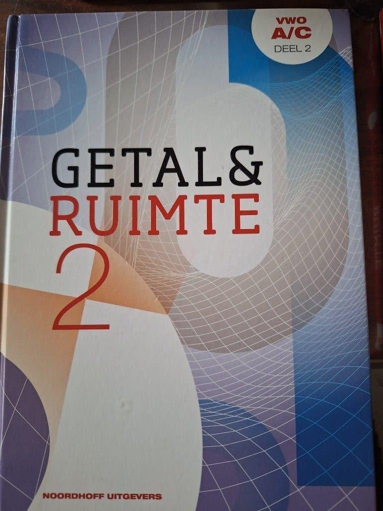 Wiskunde Getal & Ruimte VWO A/C - deel 2, Boeken, VWO, Wiskunde A, Ophalen of Verzenden, Zo goed als nieuw