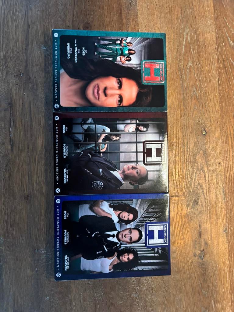 Seizoen 1,2 en 3 Celblok H, Cd's en Dvd's, Dvd's | Tv en Series, Vanaf 12 jaar, Verzenden, Zo goed als nieuw, Drama