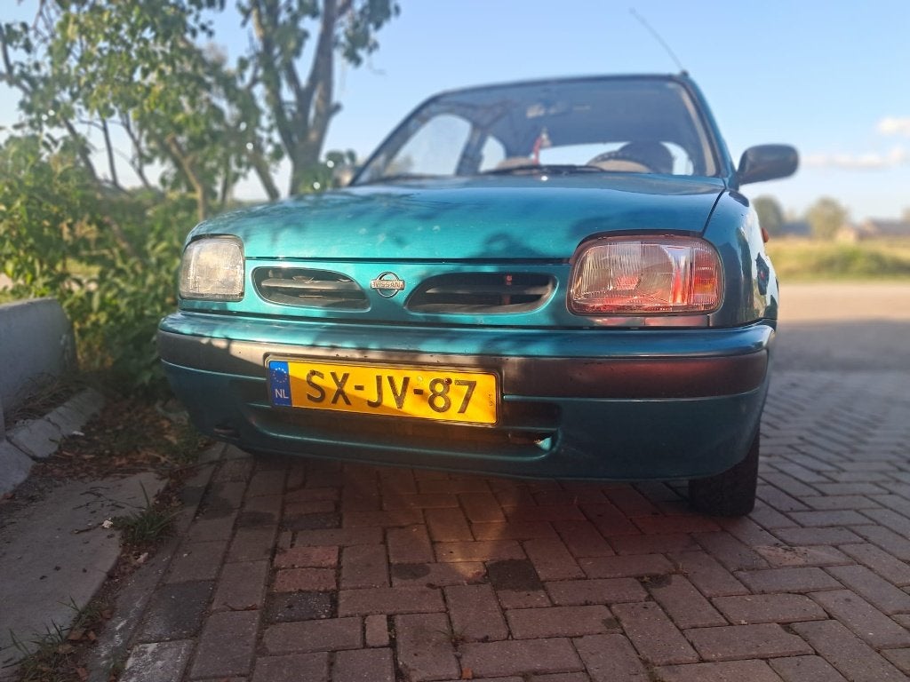 Nissan Micra 1.0 3D 1998 Groen, Voorwielaandrijving, Stof, 600 kg, 4 cilinders