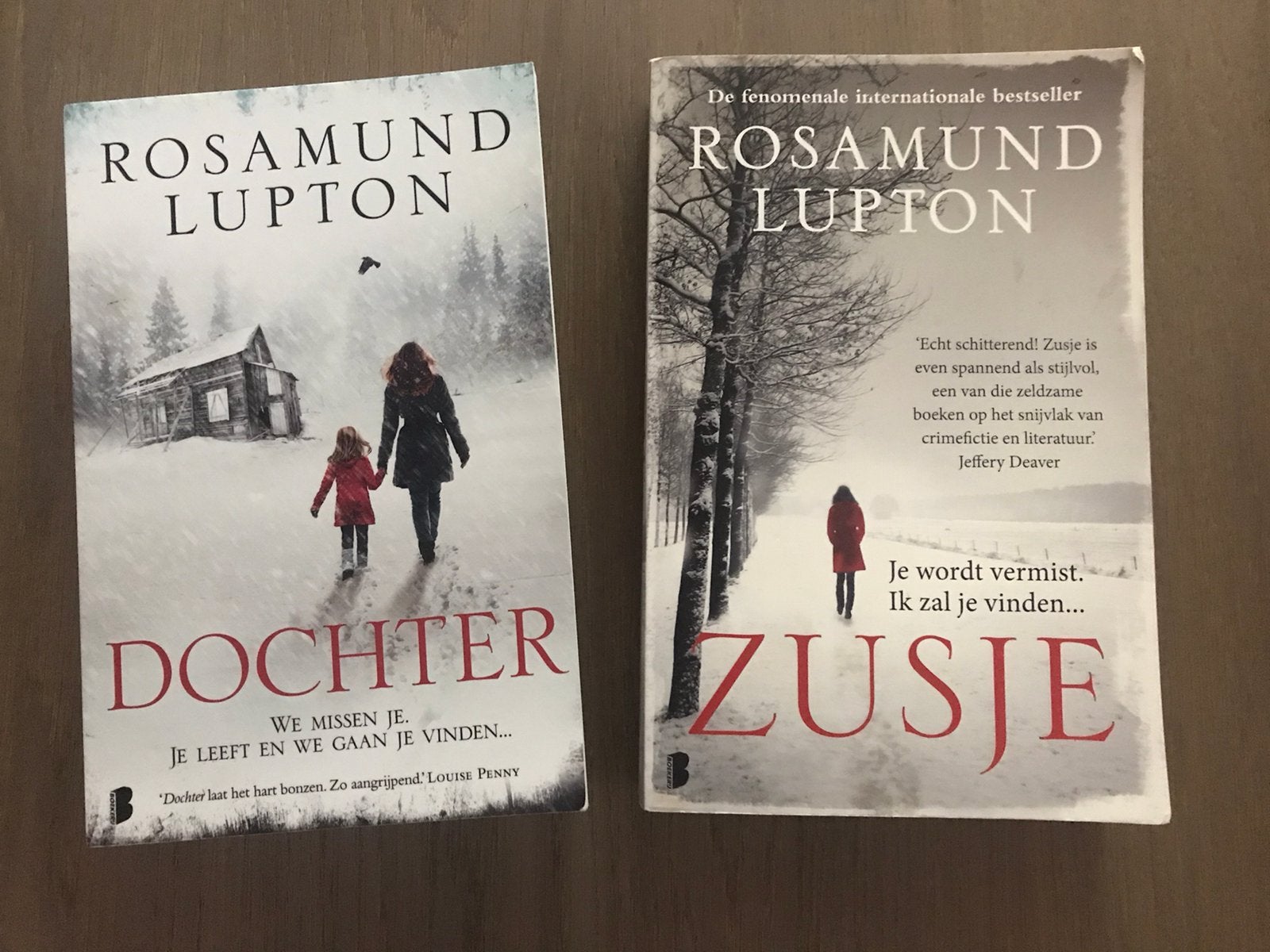 Zusje en Dochter van Rosamund Lupton., Ophalen of Verzenden, Gelezen, Nederland