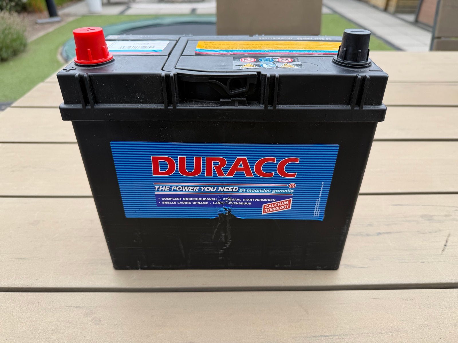 Nieuwe Duracc accu 12V 45Ah (20h) 330 EN CCA, Ophalen, Nieuw, Universele onderdelen