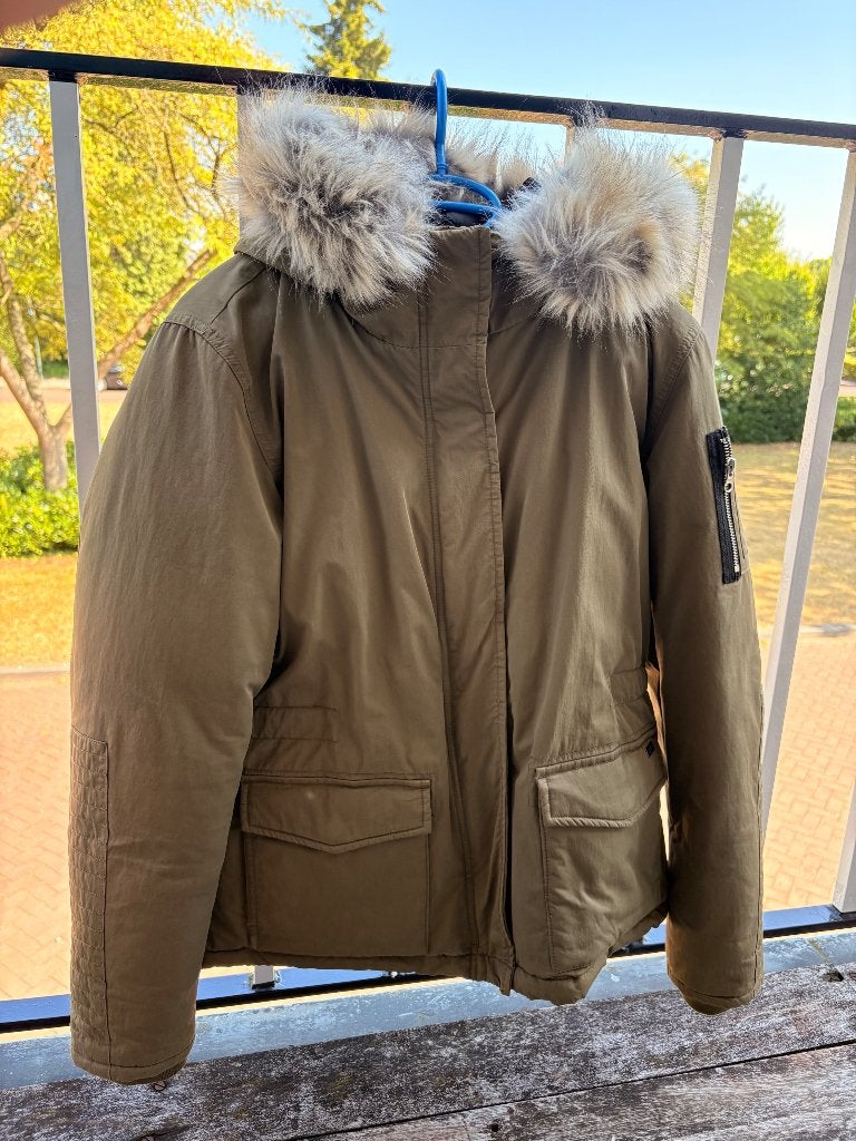 Winterjas dames scotch & soda petite pasvorm, Overige kleuren, Scotch & Soda, Ophalen of Verzenden, Zo goed als nieuw