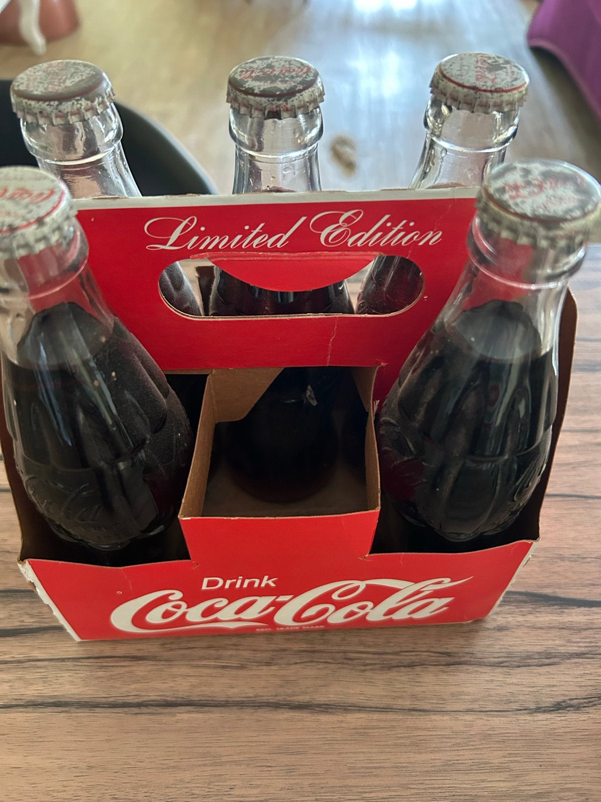 Vintage Coca-Cola Limited Edition 6-oack, Verzamelen, Merken en Reclamevoorwerpen, Ophalen, Zo goed als nieuw, Verpakking