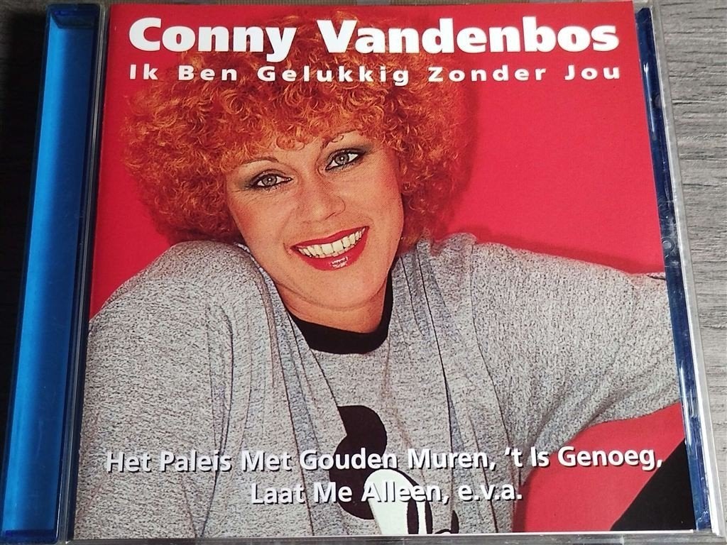 Conny Vandenbos – Ik Ben Gelukkig Zonder Jou, Cd's en Dvd's, Cd's | Nederlandstalig, Ophalen of Verzenden, Zo goed als nieuw, Levenslied of Smartlap