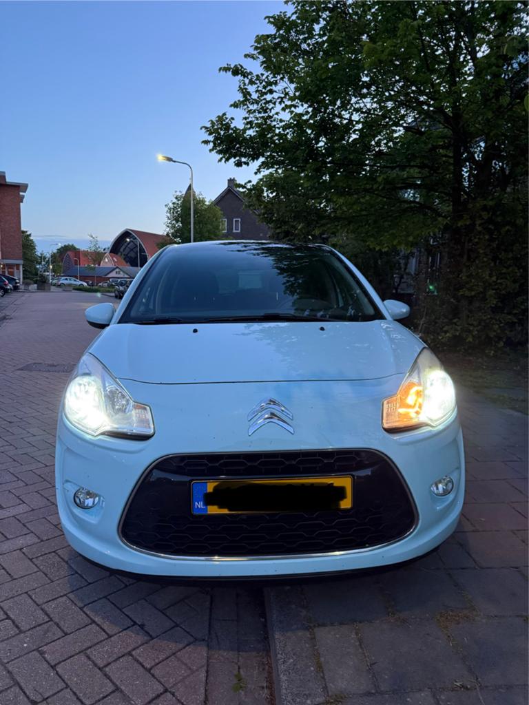 Citroën C3 1.6 VTI 88KW 2010 Blauw, Auto's, Voorwielaandrijving, Stof, 40 €/maand, 4 cilinders