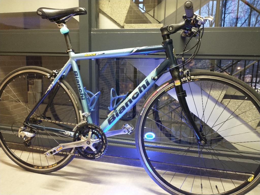 racefiets/fitnessbike Bianchi 52, Fietsen en Brommers, Fietsen | Racefietsen, 28 inch, Gebruikt, Aluminium, 49 tot 53 cm