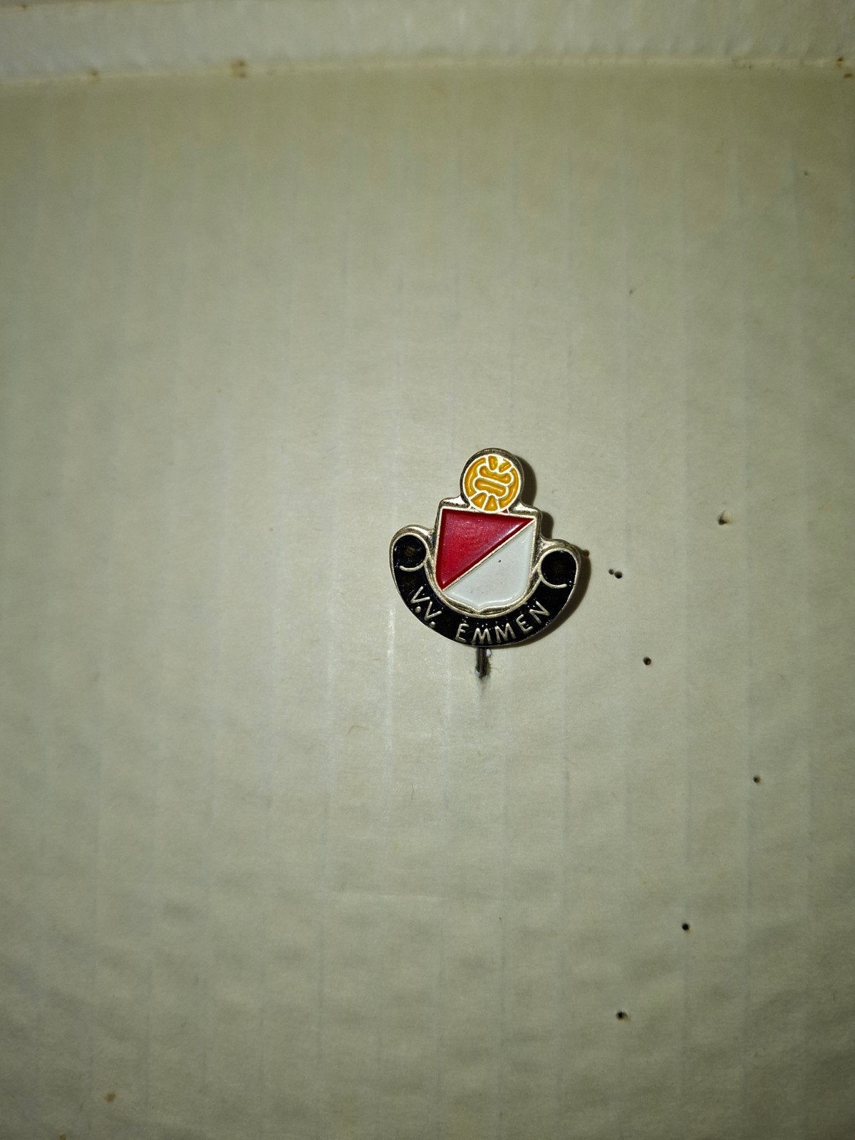 Vintage VV Emmen Speldje - Voetbalclub Pin, Verzamelen, Ophalen of Verzenden
