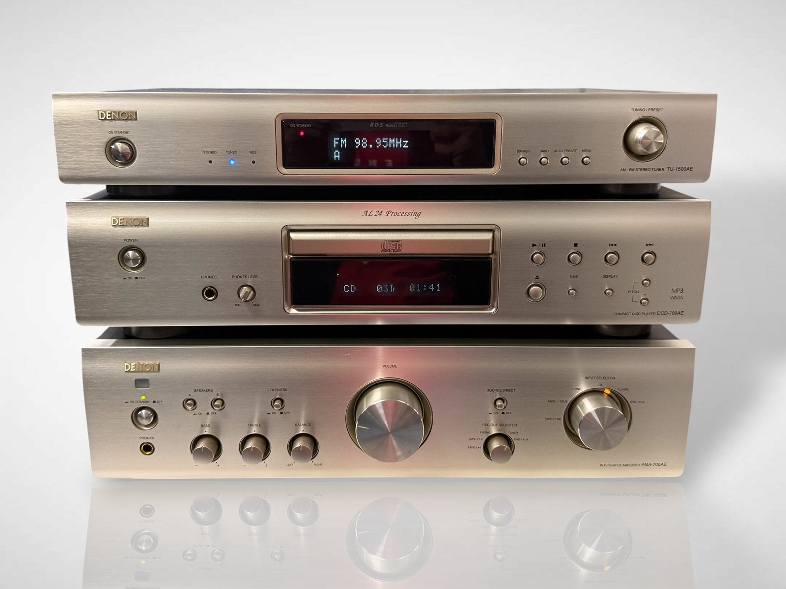 Complete Denon Stereo set: Tuner, CD-speler, Versterker, Audio, Tv en Foto, Stereo-sets, Denon, Gebruikt, Denon, Denon