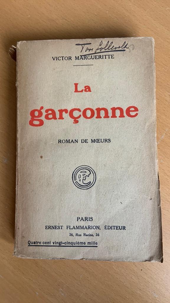 La garçonne - Victor Margueritte, Ophalen of Verzenden