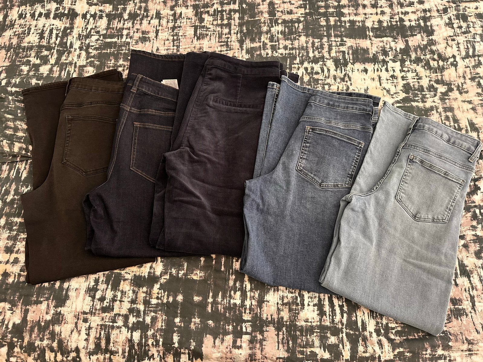 Only HW Wide L32 Jeans z.g.a.n. 5 stuks, Ophalen of Verzenden, Zo goed als nieuw, Overige kleuren, Overige jeansmaten