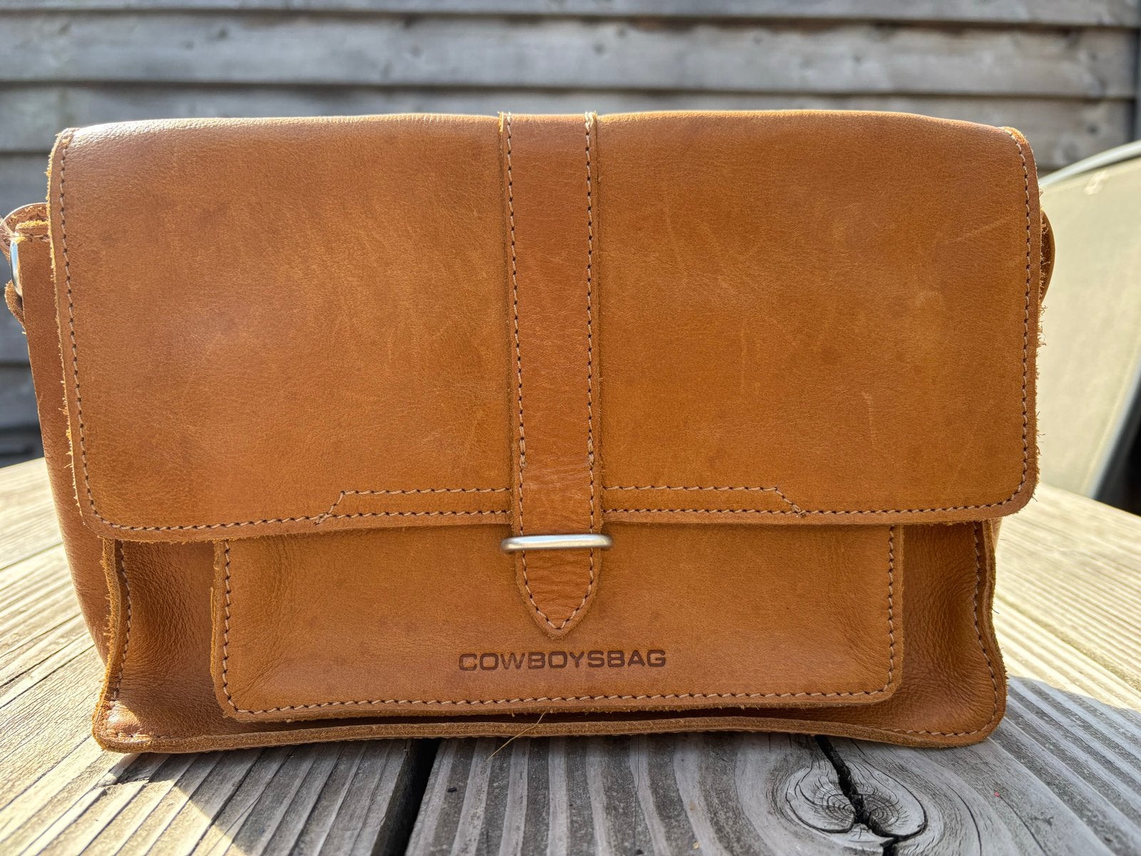 Cowboysbag schoudertas - Zo goed als nieuw, Ophalen, Zo goed als nieuw, Bruin, Schoudertasje