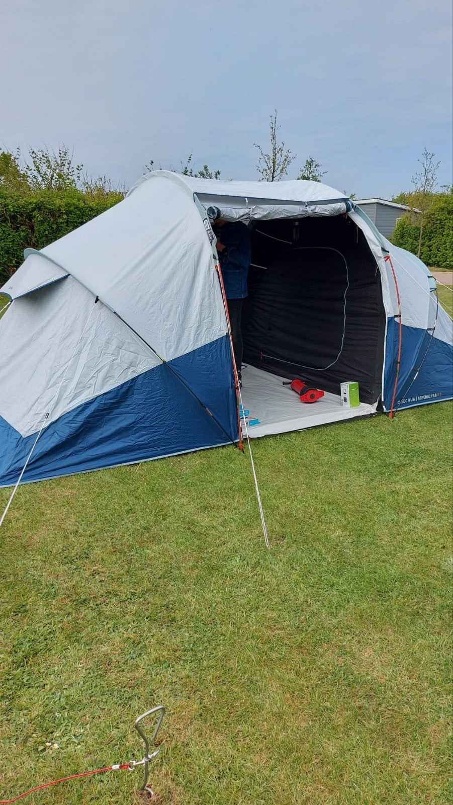 Decathlon Quechua Arpenaz 4.2 Fresh & Black Tent, Ophalen, Zo goed als nieuw, Tot en met 4