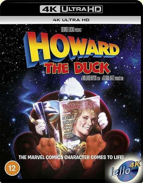 Blu-ray 4K: Marvel's Howard the Duck (1986 Lea Thompson) UK, Cd's en Dvd's, Ophalen of Verzenden, Nieuw in verpakking, 4K Ultra HD Blu-ray