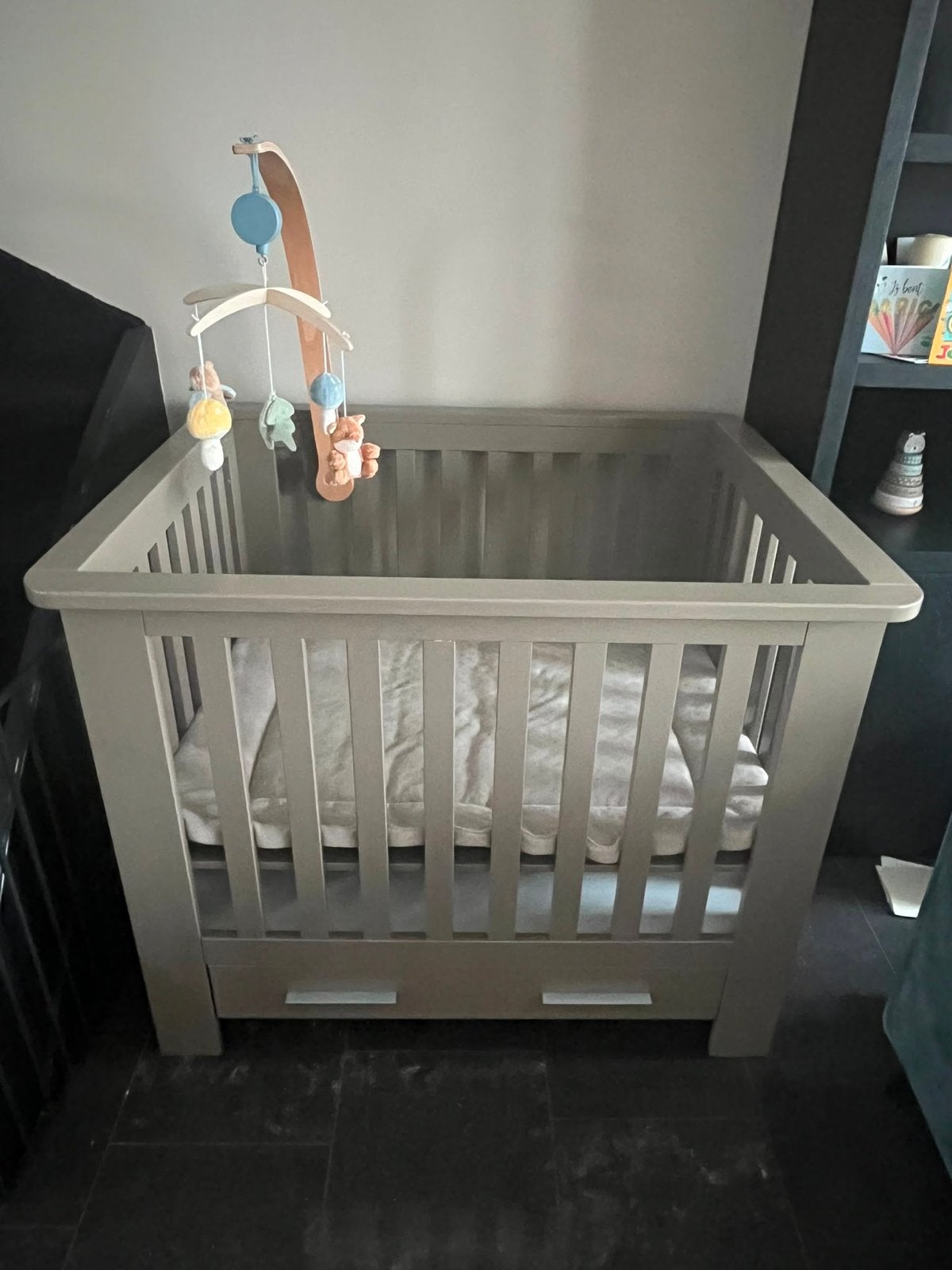 IKEA Babybox in beige met lade, Ophalen, Gebruikt, Vierkant, Lade