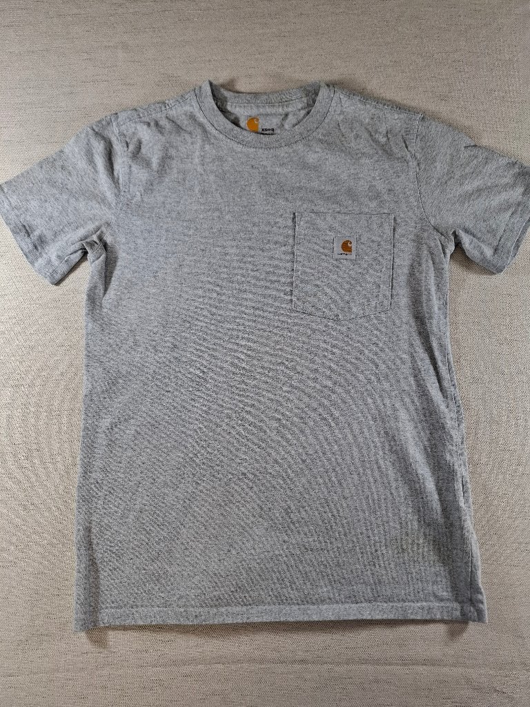 Carhartt T-shirt maat XS Grijs, Kleding | Heren, T-shirts, Verzenden, Carhartt, Zo goed als nieuw, Grijs