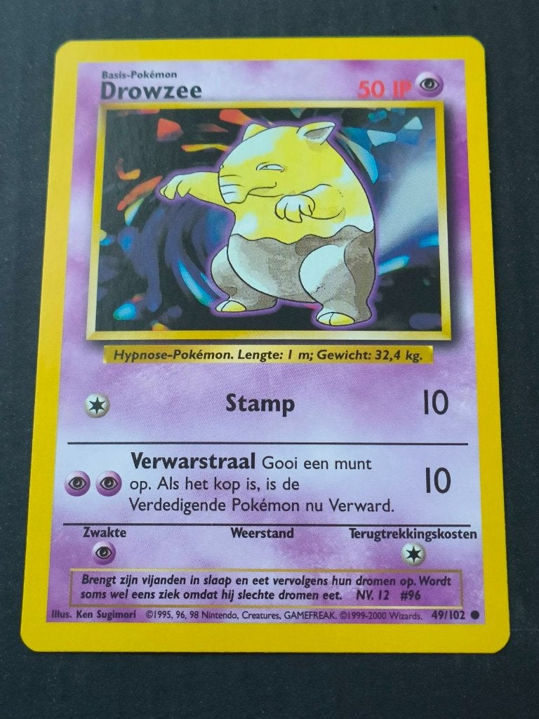 Poke Drowzee * Nederlands, Ophalen of Verzenden, Zo goed als nieuw, Losse kaart