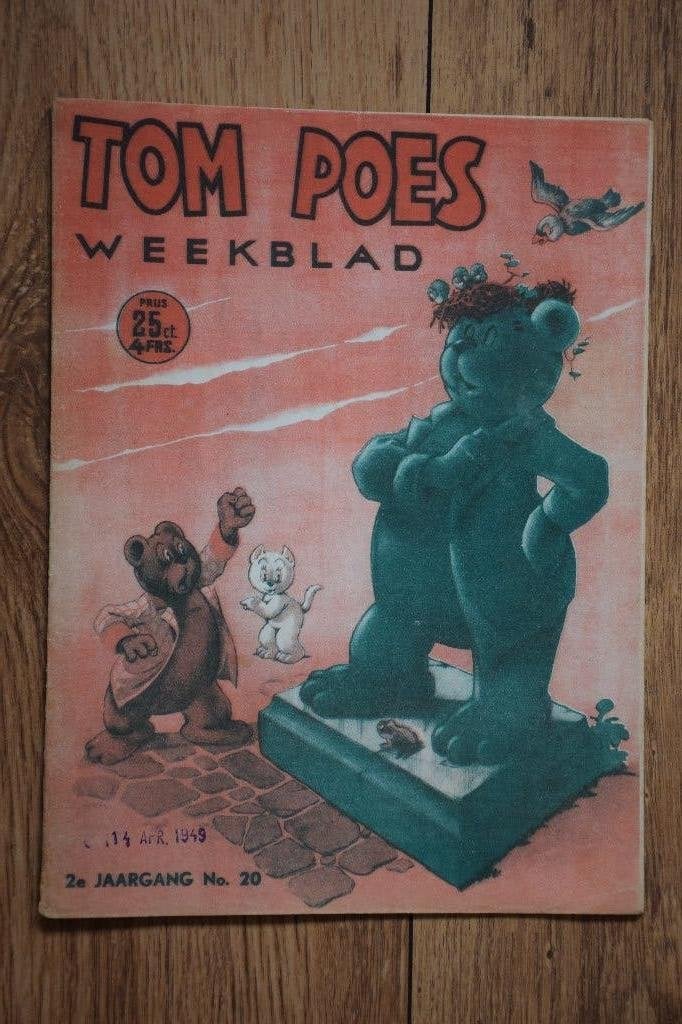 8X Olivier B Bommel Tom Poes Marten Toonder jaren 40 en 50, Boeken, Stripboeken, Meerdere stripboeken, Ophalen of Verzenden, Zo goed als nieuw