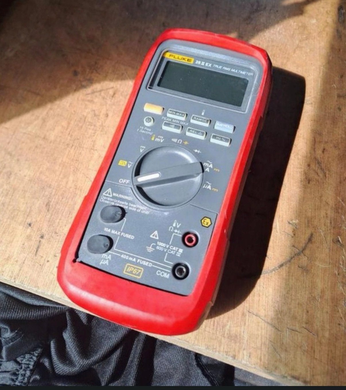 Fluke 28 II Ex True RMS Multimeter (IP67, CAT III/IV), Ophalen of Verzenden, Zo goed als nieuw, Multimeter